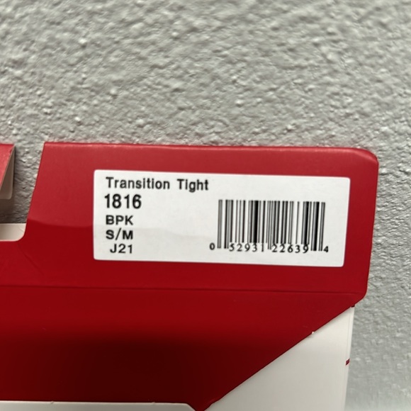 NWT! Capezio Pink Transition Tight #1816 S/M - Picture 3 of 3